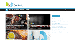Desktop Screenshot of culitalia.com